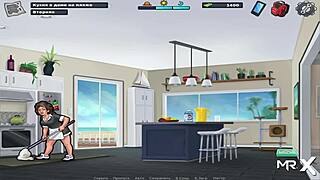 girls watching tv quietly in summertimesaga episode 4 55