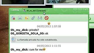 Negro Anaconda Masturbates With Prostitute On Webcam