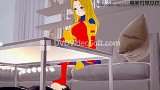 Hentai heroes explore feet in episode 1