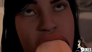 wife enjoys the cocktail party with friends