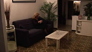 Amateur gets intense facial after blowjob.