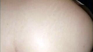 My boyfriend's friend asks, 'Can I destroy your ass with anal fucking?' as he pounds me hard.