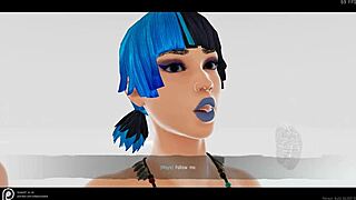 Wild lesbian teen 18+ threesome in the game build