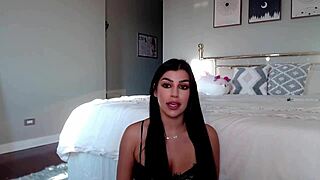 Big boobed girl in panties uses internal and external vibrators for a huge orgasm! 😍💦