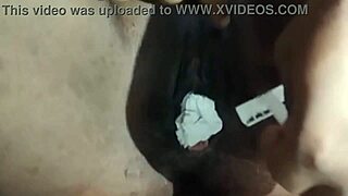 Cyndy Blackslave gets her pussy shaved up close