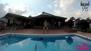 Puta latina nos enseña un rico baile de mucho sexo