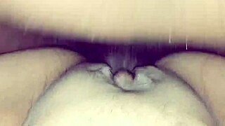 Horny fan begs for creampie cumshot from big black cock