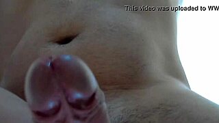 i cummed so hard on this solo masturabation close up