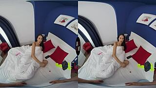 Brunette experiences anal assfucking in POV