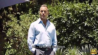 Why is the young girl choosing an older man for love?