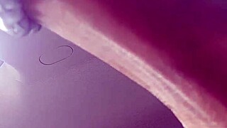 Sloppy blowjob in the car with ebony girl