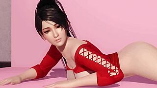 I pose teasingly, showing off my big ass and nude body