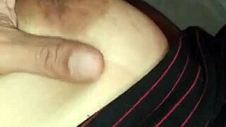 She called me to watch Netflix and fell asleep on my lap, so I secretly filmed her beautiful tits, imagine those tits with milk, what a delight it will be