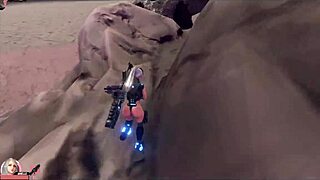 Aria Genesis Flashes Naked In Public Hentai Game For Cuckolding Cure