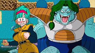 bulma's brief adventure 3 hd part 2 - busty anime girl exploration.