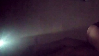 no light so i talked to neighbor and rode his dick to relax