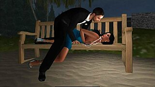 Sneaking Away For A Quickie At The Beach House Party