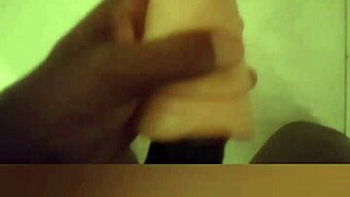 fucking fleshlight hard with a messy cumshot