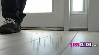 Cute Young Babe Rides Ass in Home Alone Threesome with Petite Cowgirl Action