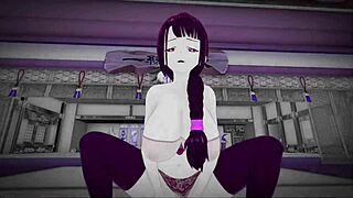 i see raiden shogun get her ass fuckd in cowgirl