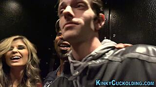 Experienced woman in high definition interracial scene