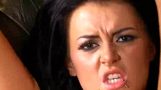 Sexy natural tits brunette craves only hard cock to fuck her pussy