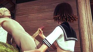 mia and elf explore intense hentai sex with cumshots and creampies