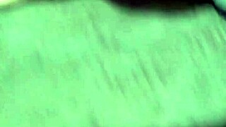 Amateur gives footjob until cum on foot