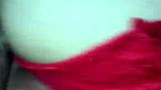 Look at this amateur playing with toys in her solo session