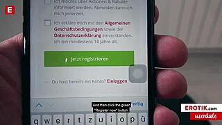 sweet jade presley, a petite teen, shares her german adventures in a full scene