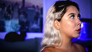 Angelic Blonde's Cum-Filled Face Hides Dirty Seduction!