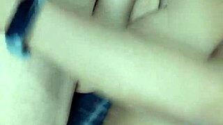 girlfriend surprises coworker with passionate encounter, leading to intense release