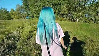 A SLAVE BY THE RIVER GIVES HERSELF TO FUCK