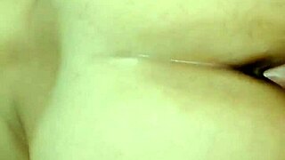 Husband pounds Latina's big ass doggystyle to orgasm and creampie!