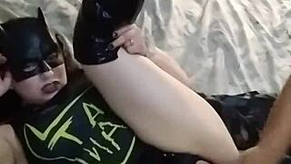 Batgirl Craves Massive Cock Action