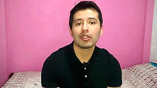 I penetrate my stepfather's tight hole with my 21cm thick cock in the kitchen, a steamy gay encounter