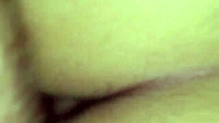 Big Cock Creampies Brunette's Big Ass in Doggy Close-Up