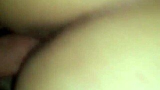 Big Cock Creampies Brunette's Big Ass in Doggy Close-Up