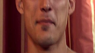 Tattooed Punk Thug Masturbates To Intense Gay Orgasm