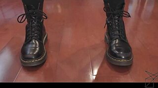 this femdom babe gives a countdown jerk off instruction to a loser cuckold in pov full of humiliation and domination