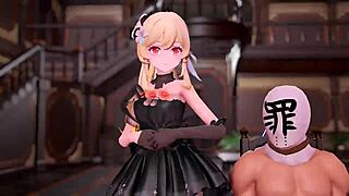 lumine stars in this anime hentai story