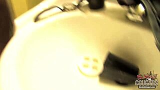 Sara Jay says, 'Fill me up with that thick black cum.'