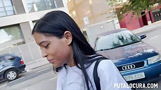 Caught a Sexy Latina and Felt My Heart Race With Desire