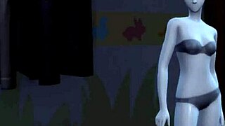 Sims 4 parody of the silence of the lamb chops