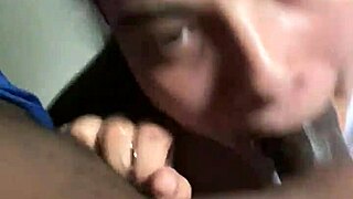 my stepsister is sucking my black cock deepthroat style while i moan in pleasure, feeling her ebony lips around me