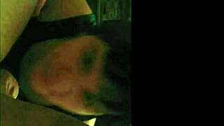 cookie bent over for blowjob and cum in mouth