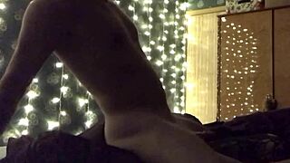 that guy really fucked that milf in stockings, rider pose leading to ass orgasm