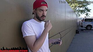 Rough homosexual encounter unfolds intensely