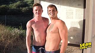 Brysen Barron Anal Bareback Assfucking With Sean Cody Hunk In Gay Movie