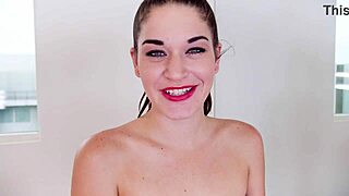 kendra heart takes huge cock deepthroat and swallows cum, pov style